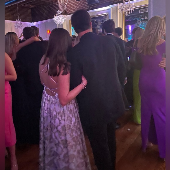 Free People Maxi gold dress worn once - Picture 2 of 2